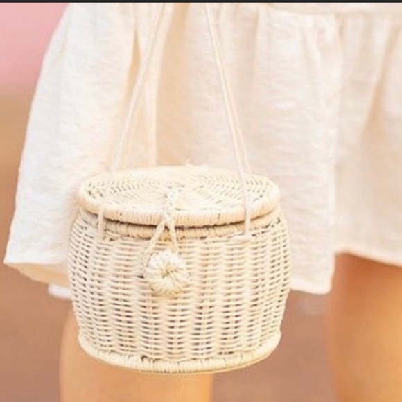 ZARA Raffia Basket Handbag - Picture 4 of 11